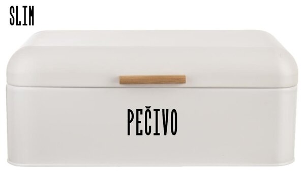 Orion Chlebovka plech/bambus 42x24x16,5 cm WHITELINE