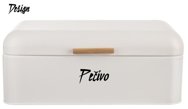 Orion Chlebovka plech/bambus 42x24x16,5 cm WHITELINE