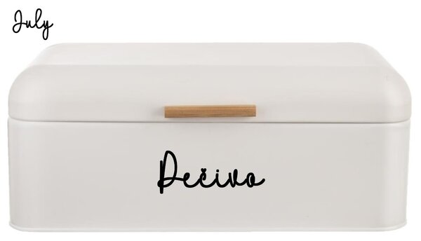 Orion Chlebovka plech/bambus 42x24x16,5 cm WHITELINE