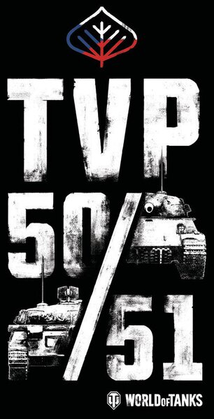 Ilustrácia World of Tanks - TVP T 50/51