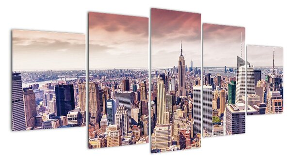 New York - obraz (Obraz 150x70cm)