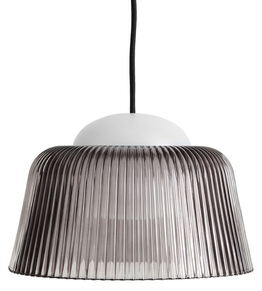 HAY Závesná lampa Brim, Smokey Grey