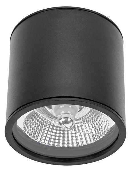 Kúpeľňové bodové svietidlo CHLOE AR111 1xGU10/12W/230V IP65 guľatý čierna