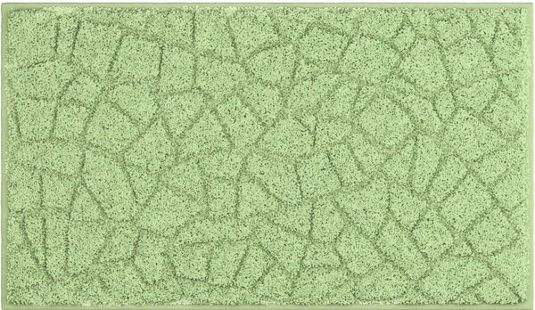 LineaDue TERAZZO - Kúpeľňová predložka zelená Rozmer: 60x100 cm