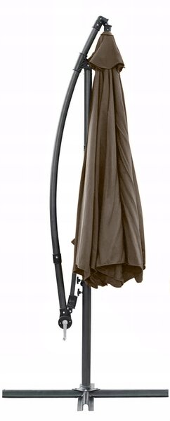 Dekorstudio Veľký záhradný slnečník Dallas - 350 cm - béžový