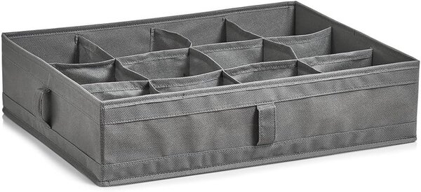 Zeller Textilní organizér do šatníku s přihrádkami, 44 x 34 x 11 cm