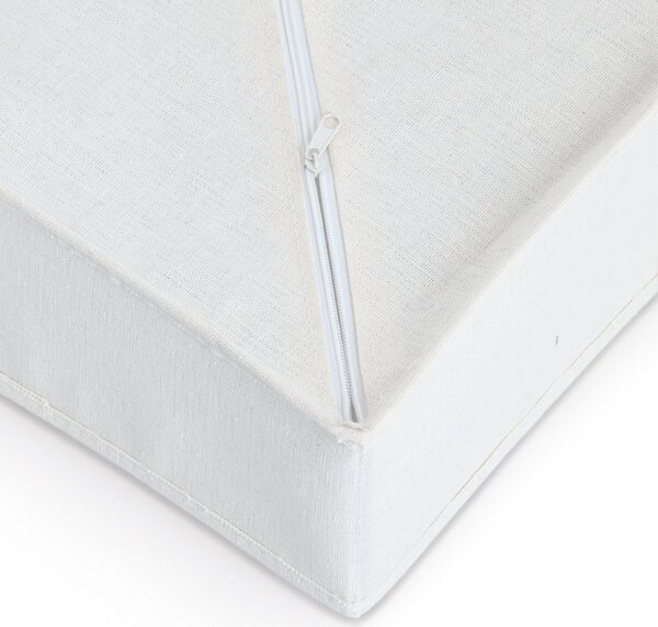 Zeller Present Organizér na spodnú bielizeň, WHITY, štvorec s 16 priehradkami, 30x30x11 cm