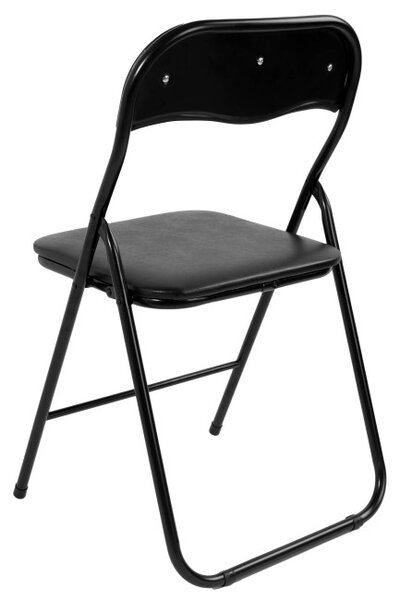 Sada rozkladacích stoličiek BASICO čierna (4 ks)