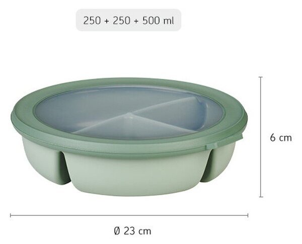 Desiatový box Nordic white – Mepal