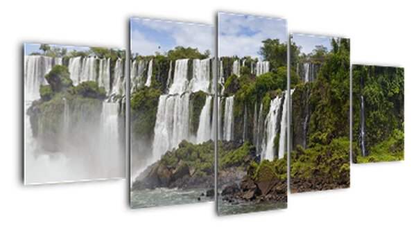 Panorama vodopádov - obrazy (Obraz 150x70cm)
