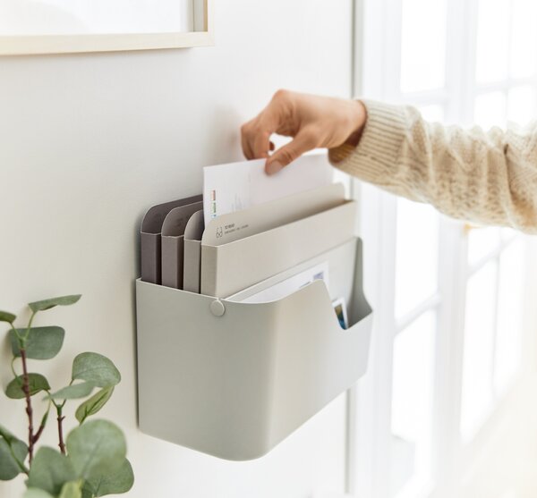 Rotho Súprava – Organizér na poštu + Archivačný box - myPAPER biela