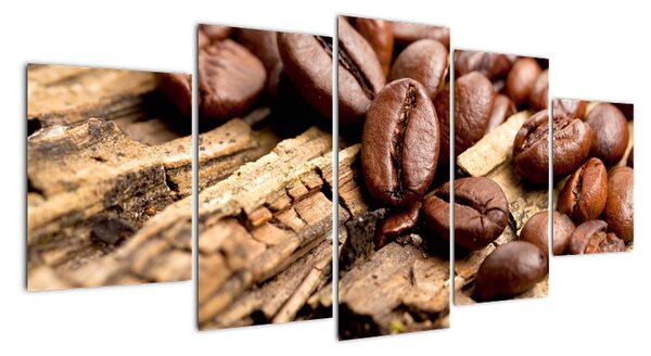 Kávové zrná, obrazy (Obraz 150x70cm)