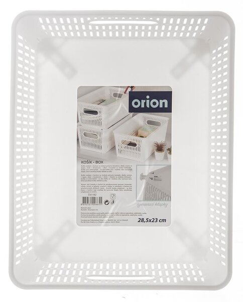 Orion Košík Nesta biely 28,5 x 23cm