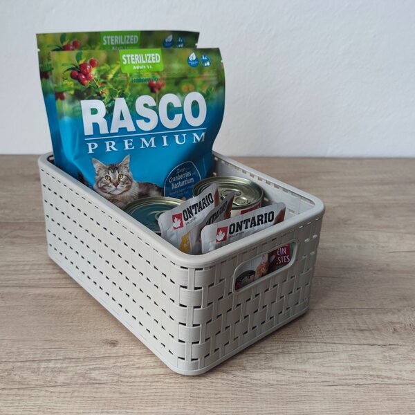 Rotho úložný box Country A5 6L cappuccino