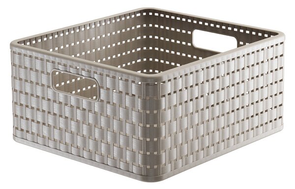 Rotho Úložný box Country 14 l béžová