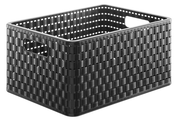 Rotho úložný box Country A4 18L cappuccino