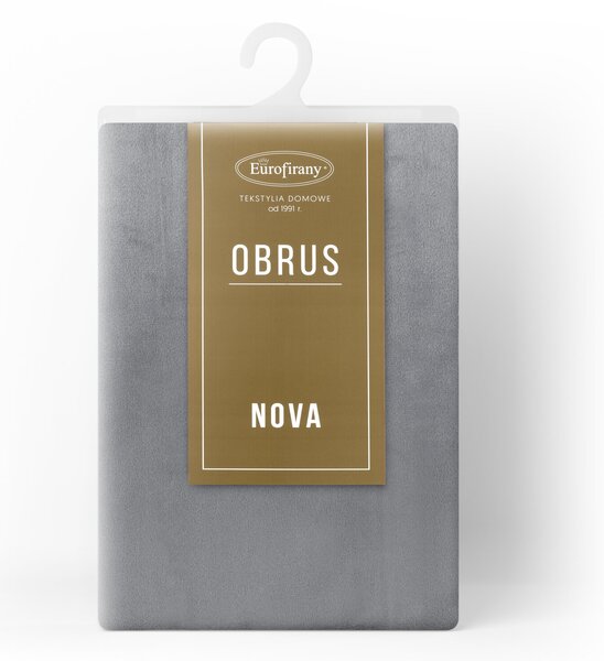 OBRUS MELINDA 180X140 CM SIVÝ