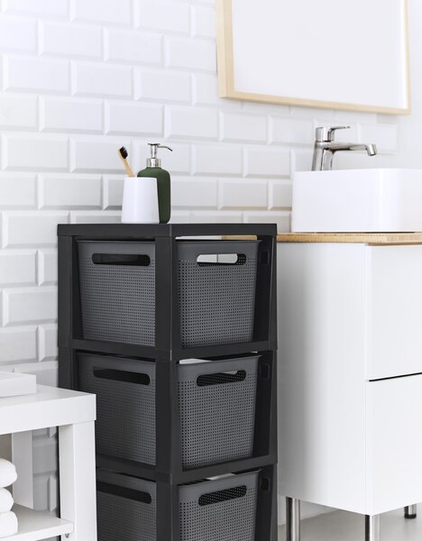 Rotho Brisen 3 x 16L antracit