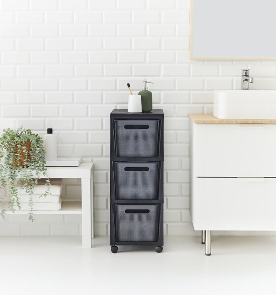 Rotho Brisen 3 x 16L antracit