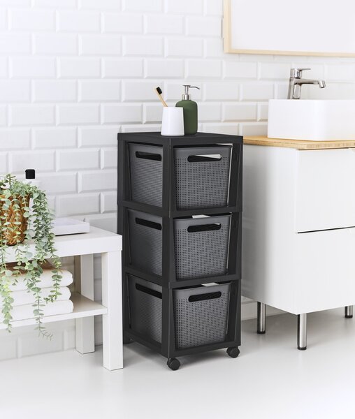 Rotho Brisen 3 x 16L antracit