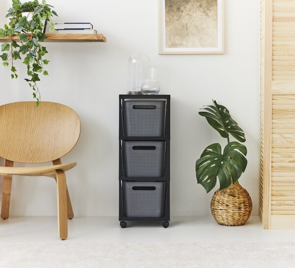 Rotho Brisen 3 x 16L antracit