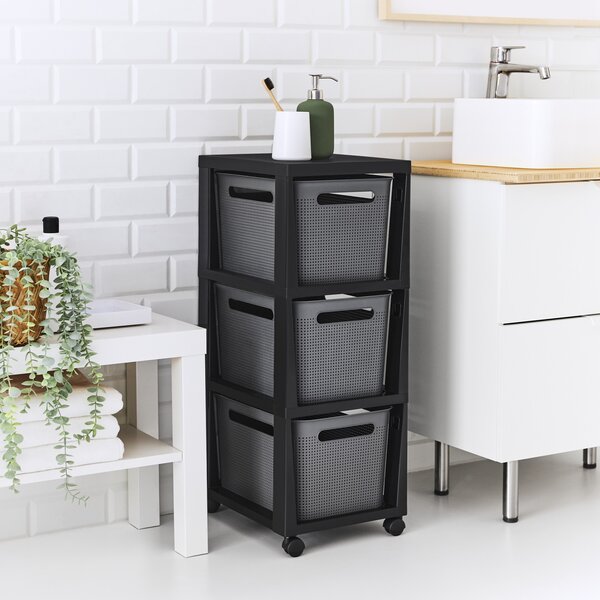 Rotho Brisen 3 x 16L antracit