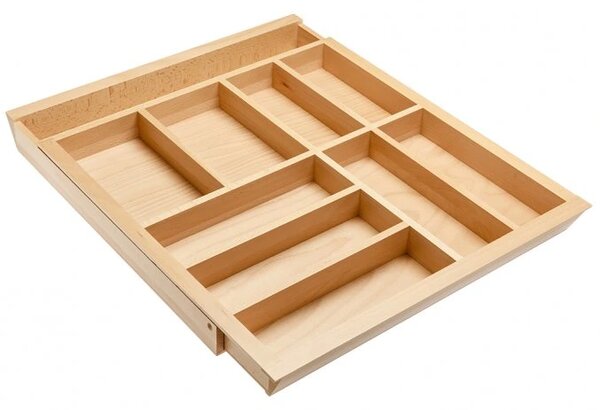IN-DURO Príborník drevený REGUL nastaviteľná šírka (51,2 - 95 cm), hĺbka 47 cm, buk