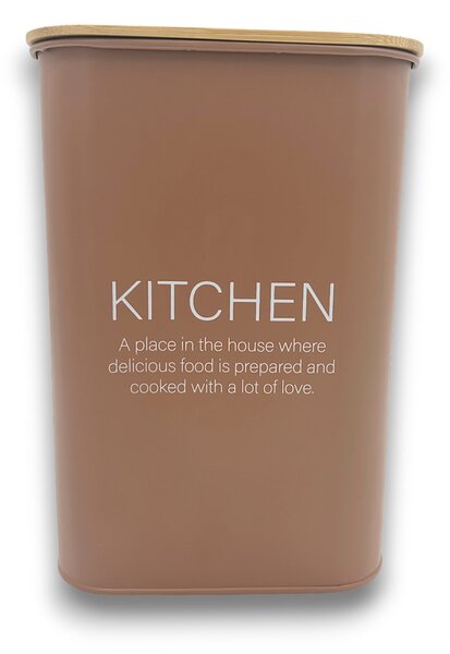 Zeller Present Sada 3ks plechových dóz ZELLER KITCHEN, mocha