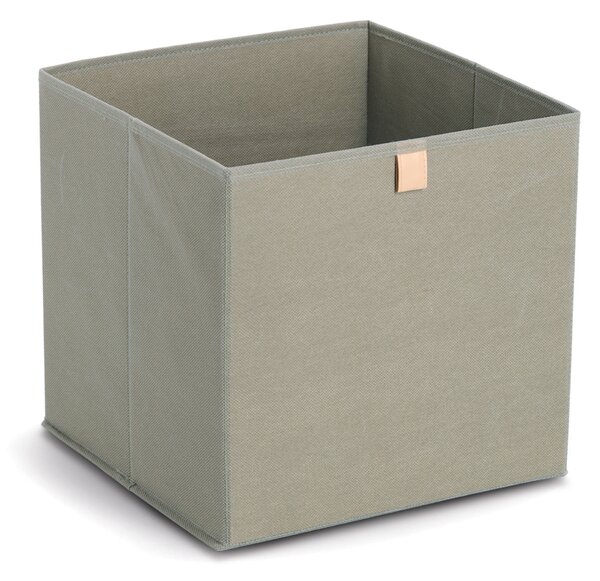 Zeller Present Úložný box, kocka, do štvorcových knižníc WOVEN 32x32x32, khaki