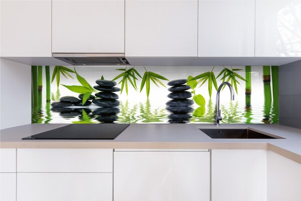 DIMEX | Plexisklo za kuchynskú linku PGT-24060-032 | 240 x 60 cm Kamene Zen
