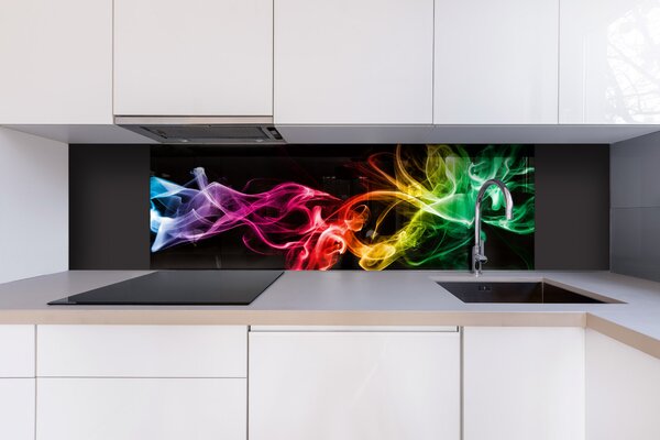 DIMEX | Plexisklo za kuchynskú linku PGT-18060-081 | 180 x 60 cm Čierny dym