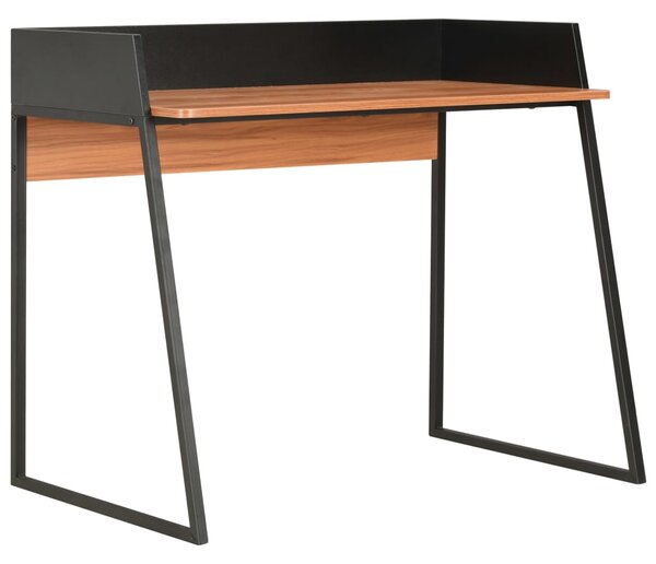 Stôl čierny a hnedý 90x60x88 cm