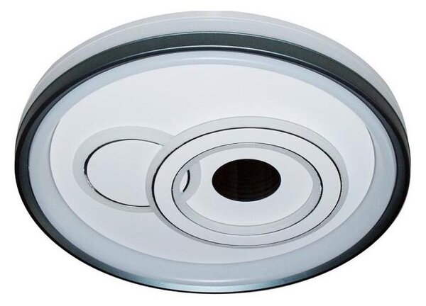 ITALUX PLF-19678-WH-BL - LED stmievateľné stropné svietidlo PORTA LED/40W/230V čierne + diaľkové ovládanie