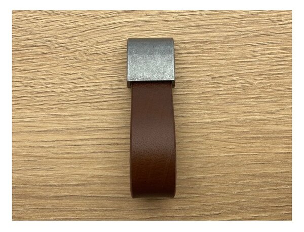 Gamet NIKOL hnedá/ oceľ patina 85x23 mm