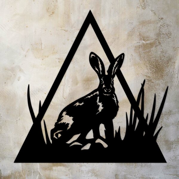 DUBLEZ | Poľovnícky obraz na stenu - Zajac