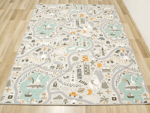 Koberec do detskej izby Luxury stars 150x80