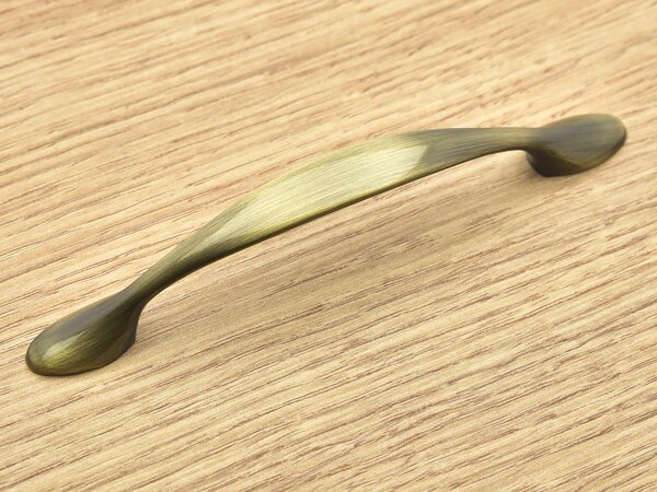 Hettich HAIDA mosadz antik 96 mm