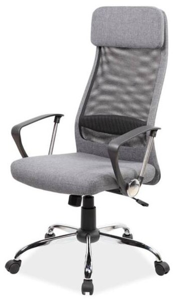 Kancelárska stolička SIGQ-345 svetlosivá