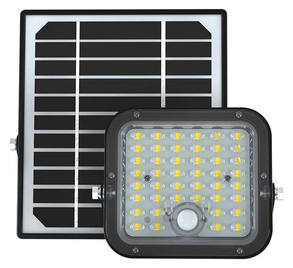 LED solárny reflektor 4,5W s pohybovým čidlom a diaľkovým ovládaním