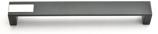 Hettich INTRA čierna matná/ nerez 192 mm