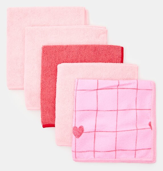 Sinsay - Sada utierok z mikrovlákna 5 pack - viacfarebná