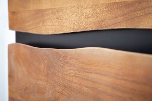 Dizajnová komoda Massive, 160 cm, akácia honey
