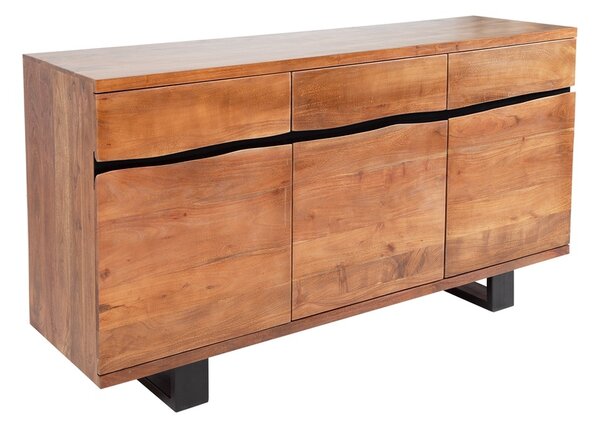Dizajnová komoda Massive, 160 cm, akácia honey