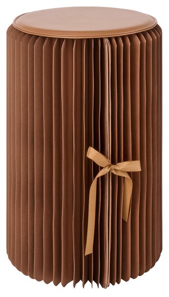 TABURETKA, plast, papier, kompozitné drevo, 32/50 cm Ambia Home - Kreslá