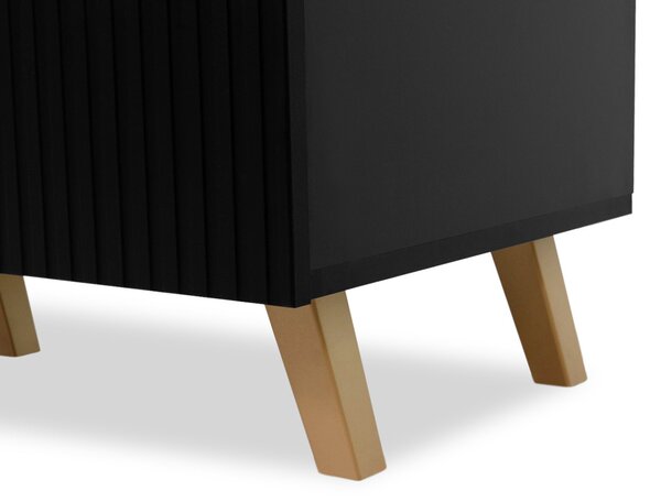 TV stolík 200 cm CRATO - biely