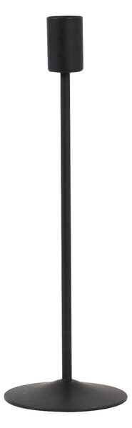 Kovový svietnik BORGO, matt black, Ø8xV25 cm (M)