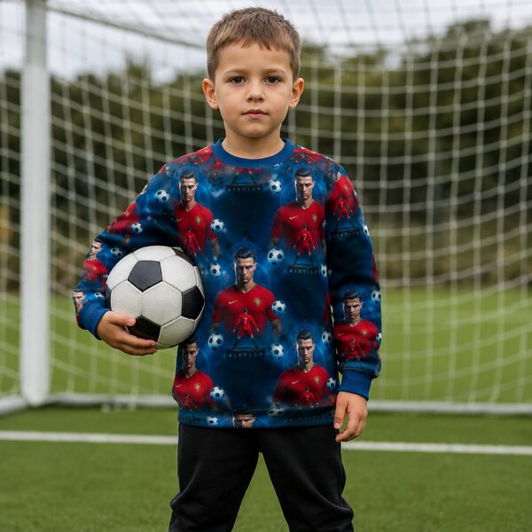 Metráž Teplákovina digital - Futbalové hviezdy Ronaldo II