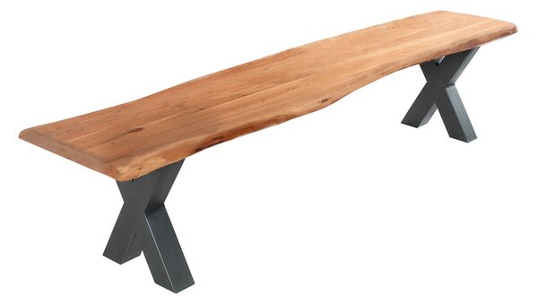 Dizajnová lavica Massive X Honey 200 cm akácia