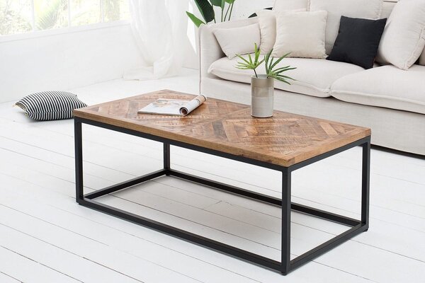 Dizajnový konferenčný stolík Allen Home 100 cm mango