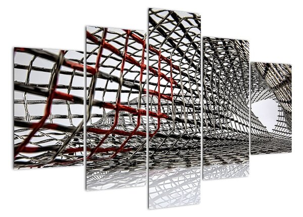 Obraz kovové mreže (Obraz 150x105cm)